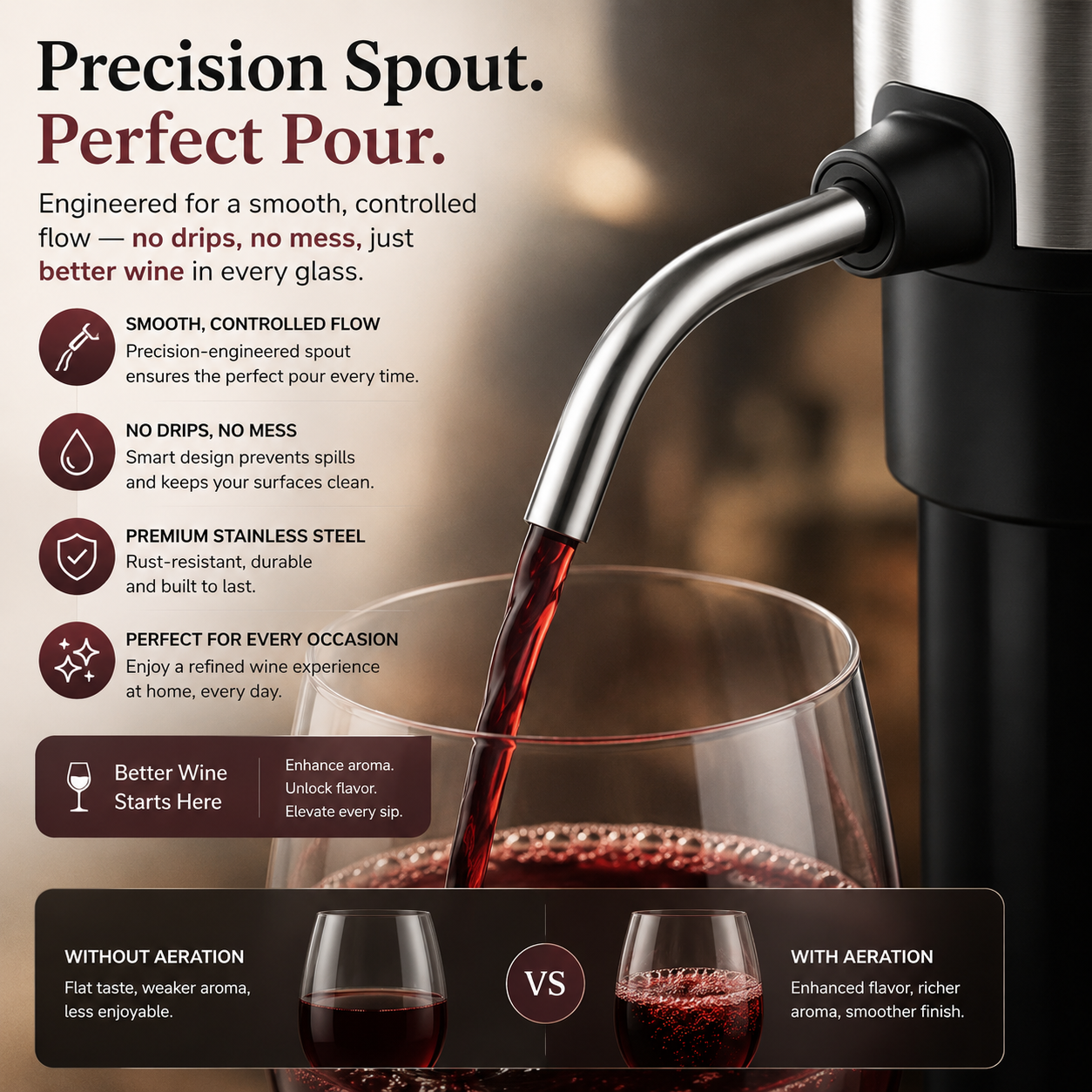 Wine Aerator Dispenser