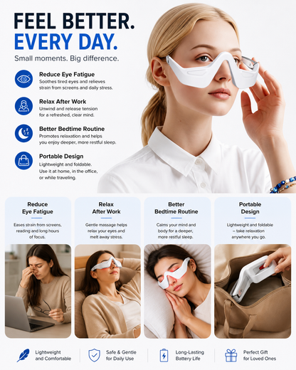 3D Red Light EMS Eye Massager
